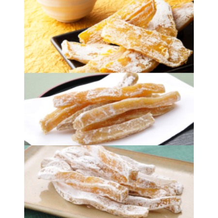 [まるととづか]ふるさとの味 干しいもセット べにはるか角切り160g×3、平切り160g×3、いずみ160g×2